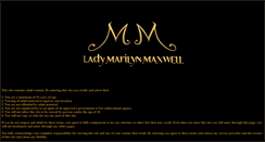 Desktop Screenshot of marilynmadison.com